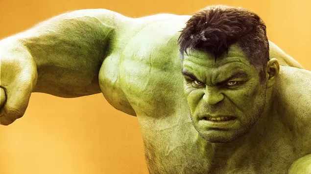 Hulk: su ira se muestra en sus ojos y su fuerte golpe