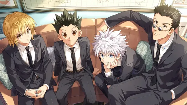 hunter x hunter boys stahnout