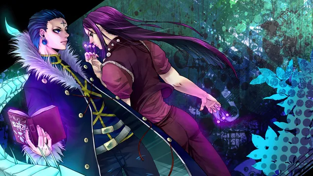 HUNTER×HUNTER クロロ・ルシファー＆イルミ・ゾルディック 4K 壁紙