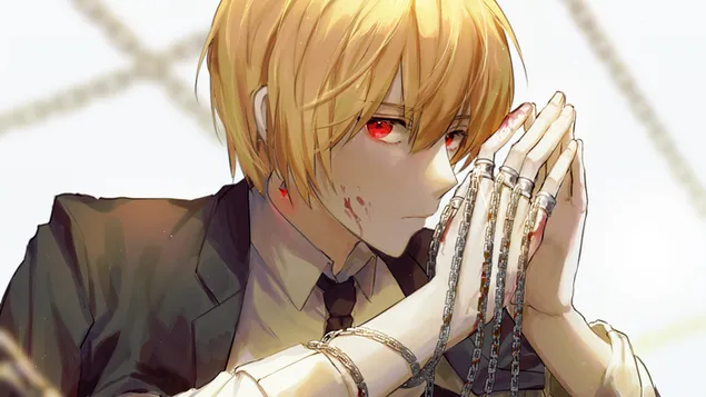 hunter x hunter : kurapika scarlet eyes stahnout