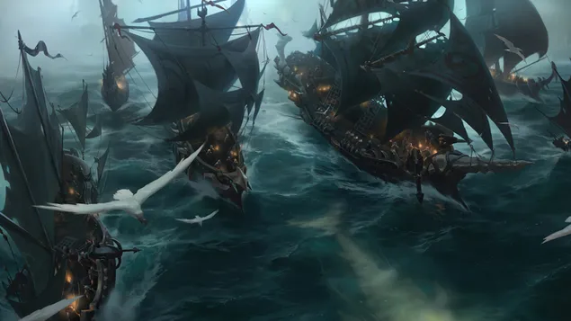 Ταπετσαρία Hunting Fleet (Legends of Runeterra) - League of Legends (LOL) 4K