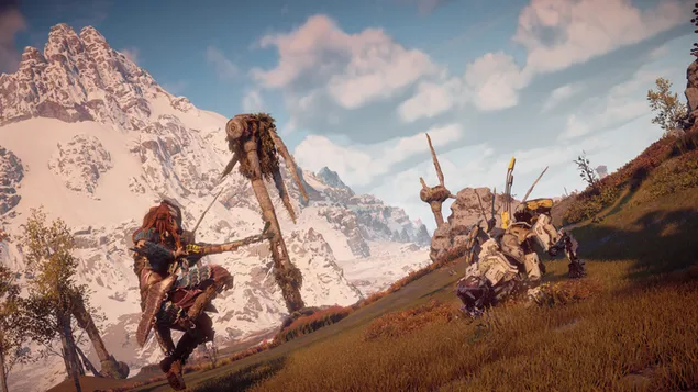 Avcılık Testere Dişi - Horizon Zero Dawn HD duvar kağıdı