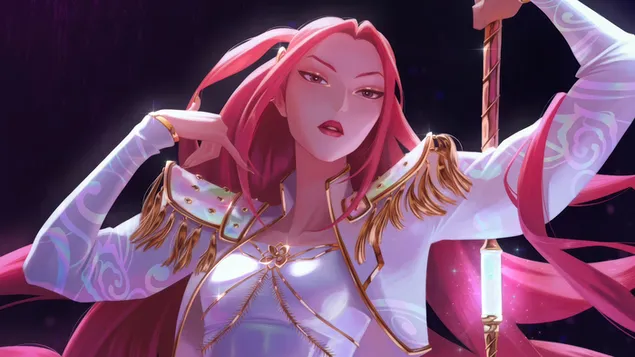 ציידי שדים של HUNTR/X 'מירה' | ציידי שדים קיי-פופ (סרט) 4K טפט