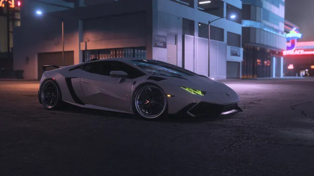 Huracan Lamborghini [Necesidad de velocidad] 4K fondo de pantalla