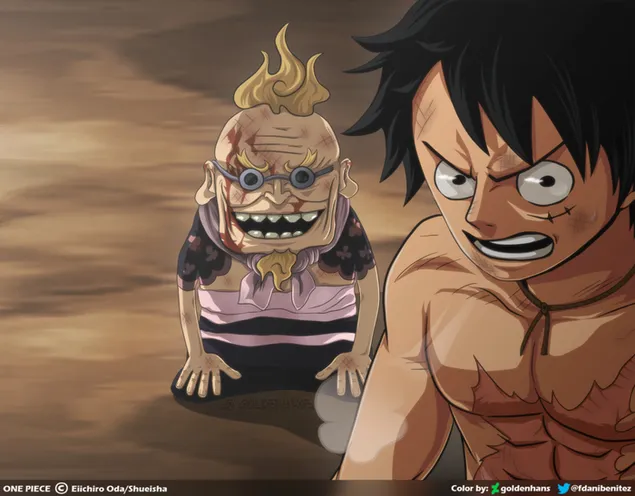 Páipéar balla Hyogoro & LuffyHD