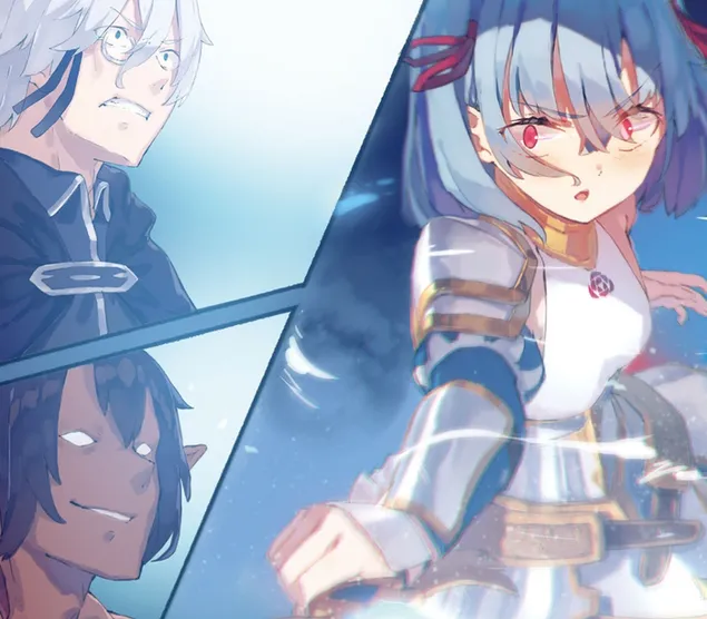 Saya Ditendang Keluar dari Parti Hero Kerana Saya Bukan Rakan Sejati, Jadi Saya Memutuskan untuk Bertenang di Anime Frontier HD kertas dinding