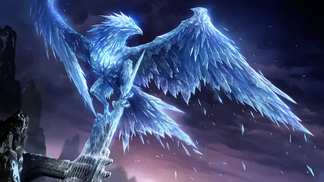 Ice Phoenix 'Anivia' (Runeterra legendái) - League of Legends (LOL) 4K háttérkép