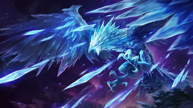 Ice Phoenix 'Anivia' Splash Art - League of Legends (LOL)