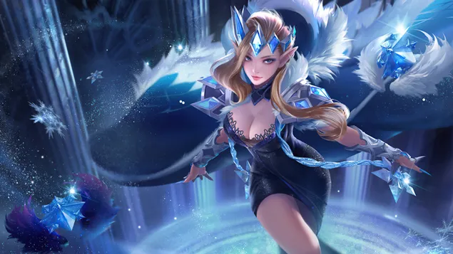 Ahli Sihir Ais 4K kertas dinding