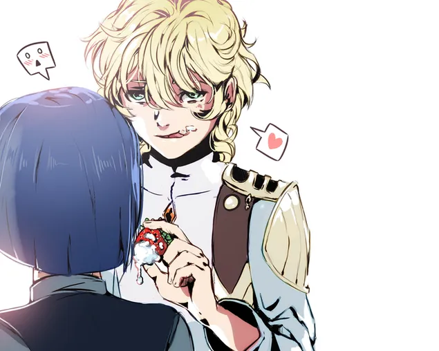 Ichigo & 9'α 2K bakgrunn