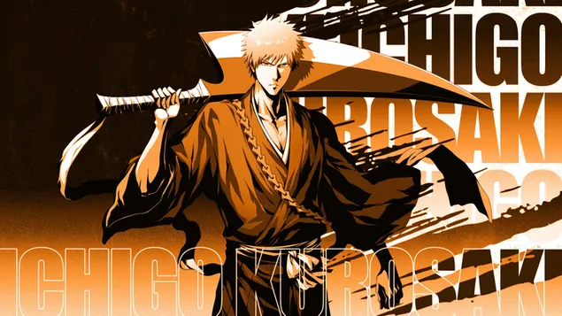 Ichigo Kurosaki iz Bleach-a: Ponovno rođenje duša 4K pozadina