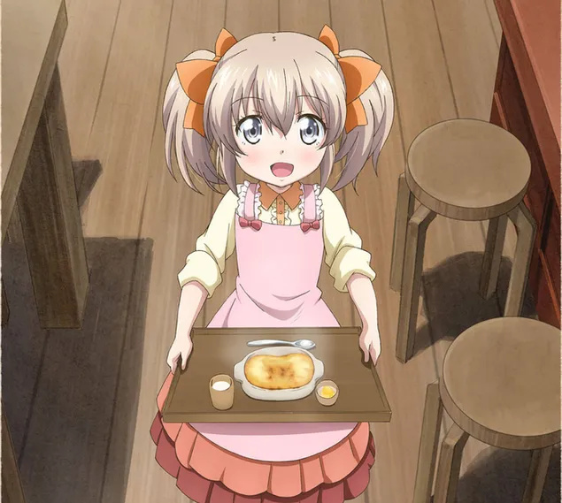 如果是为了我的女儿，我什至可以打倒魔王 - 拉丁克制女仆 HD 壁纸