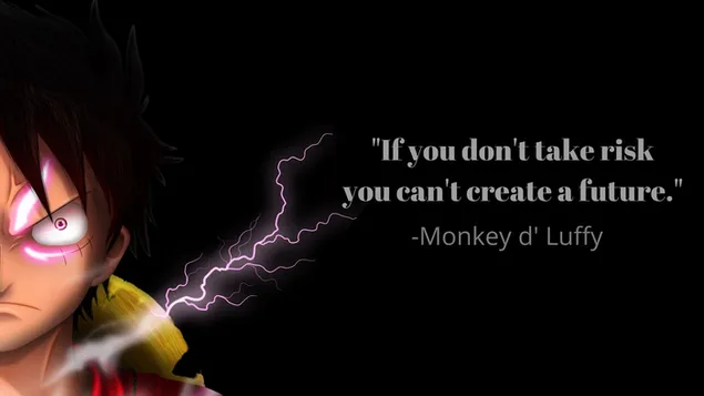 ha nem kockaztatsz, nem tudsz jovot teremteni - monkey d luffy letoltes