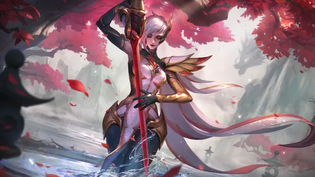 ig 'fiora' tenfold triumph chroma skin - league of legends (lol) lepse