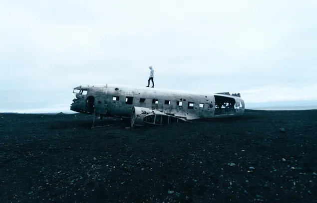 IJsland vliegtuigwrak