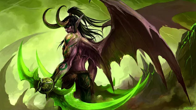 Illidan Stormrage - World of Warcraft [WoW] 4K wallpaper