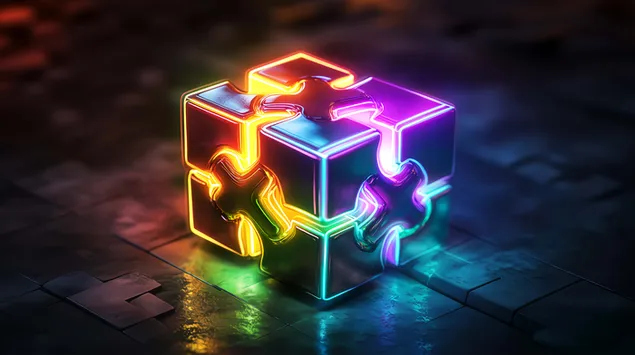 prezemete osvetlen 3d dizajn na zagatki