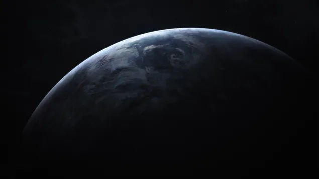 Bild der Erde aus dem Weltraum wie andere Planeten 4K Hintergrundbild