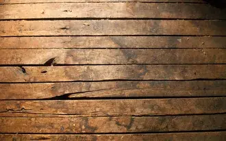 Tapeta Obrázek nostalgie, ve věku vypadající hnědé dřevěné podlahy 2K