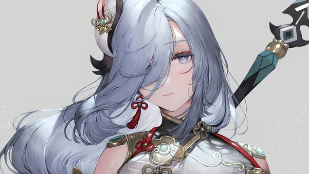 不滅の鶴「神河」-原神インパクト[アニメビデオゲーム] 4K 壁紙