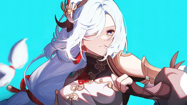 仙鹤“神和”：Genshin Impact [动漫电子游戏] 4K 壁纸