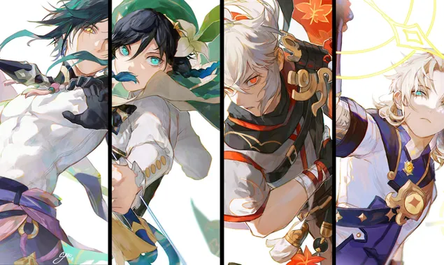 أبطال مهمون وشعبيون | تأثير جانشين 2K خلفية