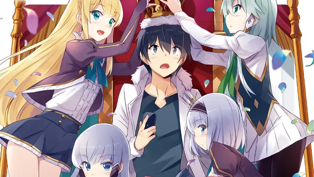 带着我的智能手机在异世界（动漫） HD 壁纸