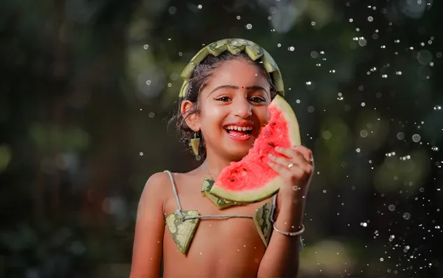 インドの十代の少女の笑顔 ダウンロード