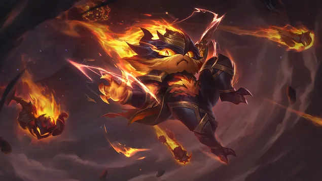 Infernal 'Kennen' V2 Runeterra - 英雄聯盟 (LOL) 4K 壁紙
