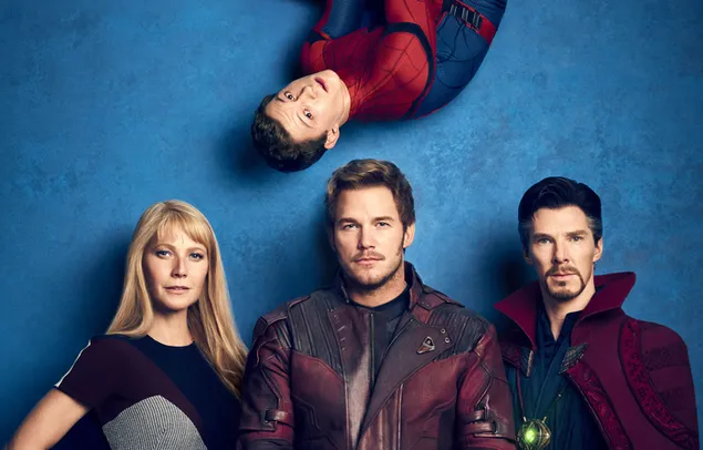 Infinity war ft. Spider-man, Star Lord, Doctor Strange and Pepper