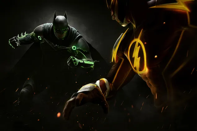 Injustice 2 game - Batman vs Flash