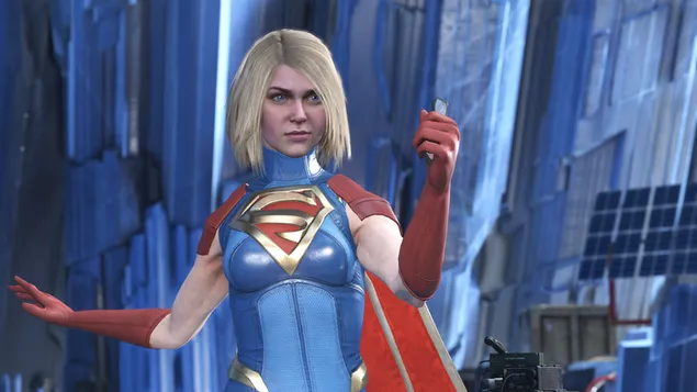 Injustice 2: Super Girl 4K háttérkép