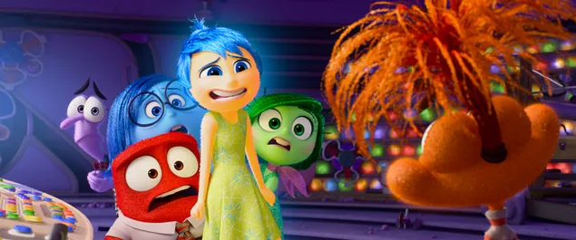 Inside Out Animated Movie Emotion Characters K Wallpaper Download