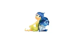 Tapeta Animovaný film Inside Out Sadness and Disgust HD