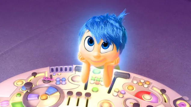 Inside out – Džiaugsmas 4K ekrano užsklanda