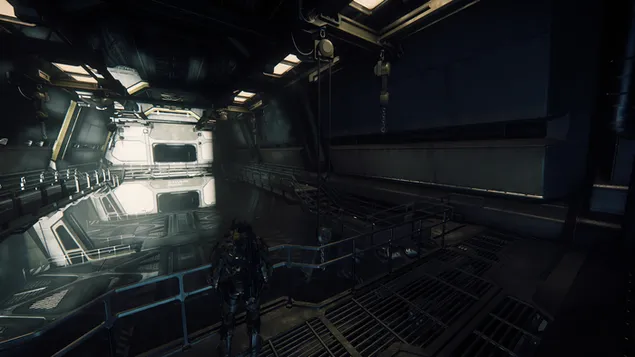 Внатре во Reclaimer 4K тапет