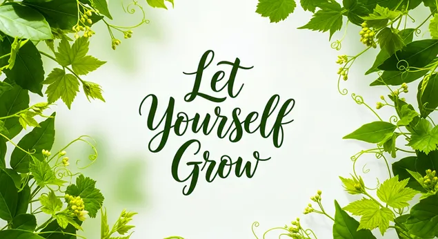 vd''khnovyavashch tsitat ,,ostavete se da rastete'' s''s zelenina izteglyane