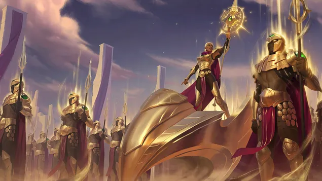 Inspirirajući maršal (Legends of Runeterra) - League of Legends (LOL) 4K pozadina