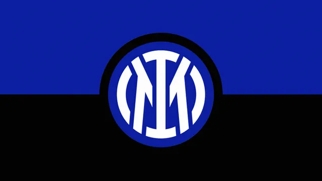 Inter Milan FC team colors and team logo 8K wallpaper