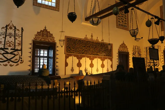 Interior del museo de Mevlana, Konya - Turquía descargar