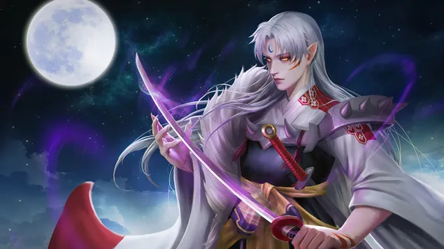 InuYasha - Sesshomaru full moon night download