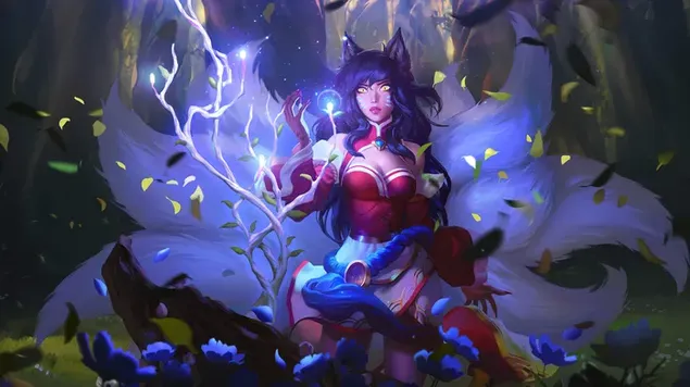 ionia 'ahri' - league of legends (lol) hvrd