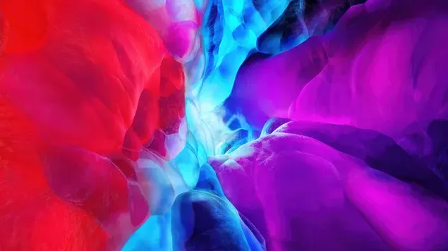 ios colorful abstract 4K wallpaper
