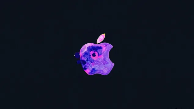 Преземете Црно лого на iPhone 12 на Apple