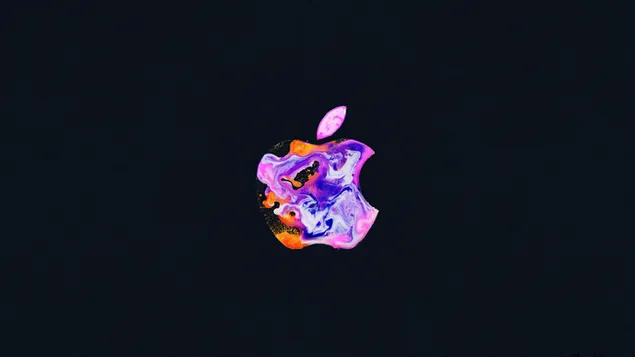 iPhone 12 アップルのロゴ 4K 壁紙