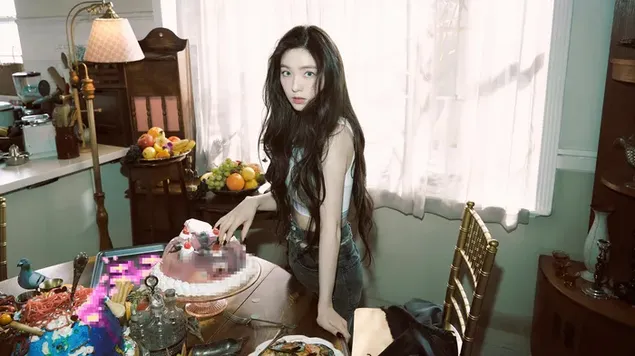 'Irene' de Red Velvet en la grabación del MV de Birthday Odd Recipe descargar