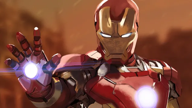 Iron Man (Armor Fanart) 2K wallpaper