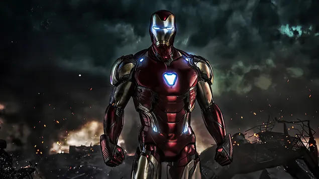 Iron Man en Vengadores Endgame