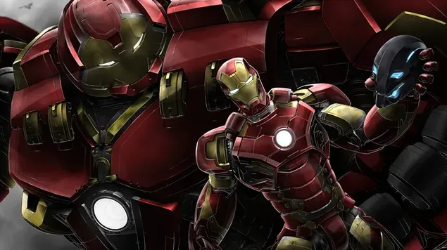 Iron man Hulkbuster 4K wallpaper