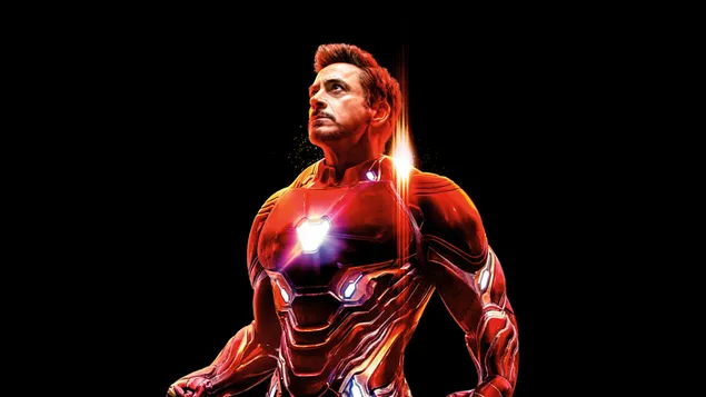 Iron Man in Avengers Infinity War 8K wallpaper